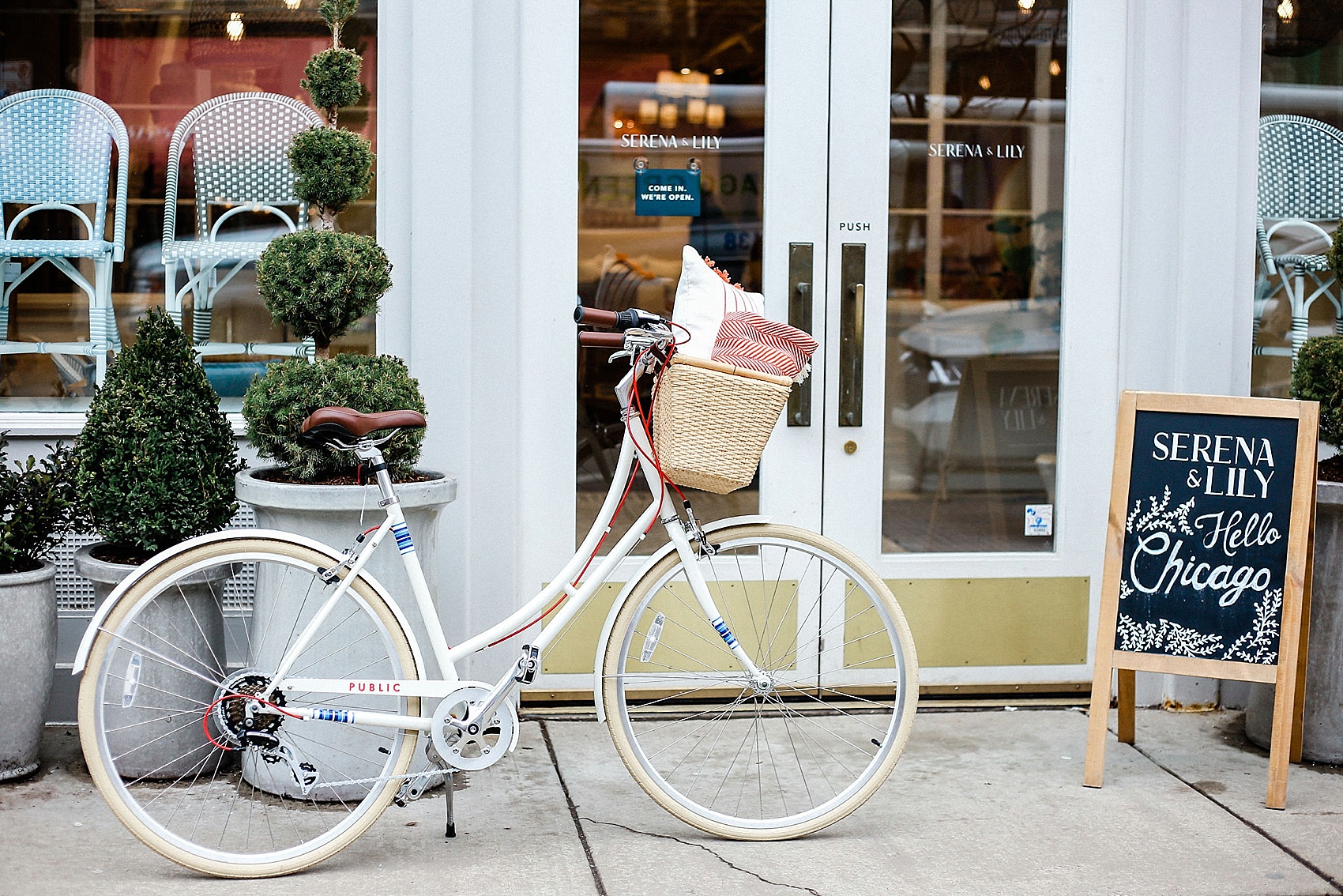 serena and lily bike basket